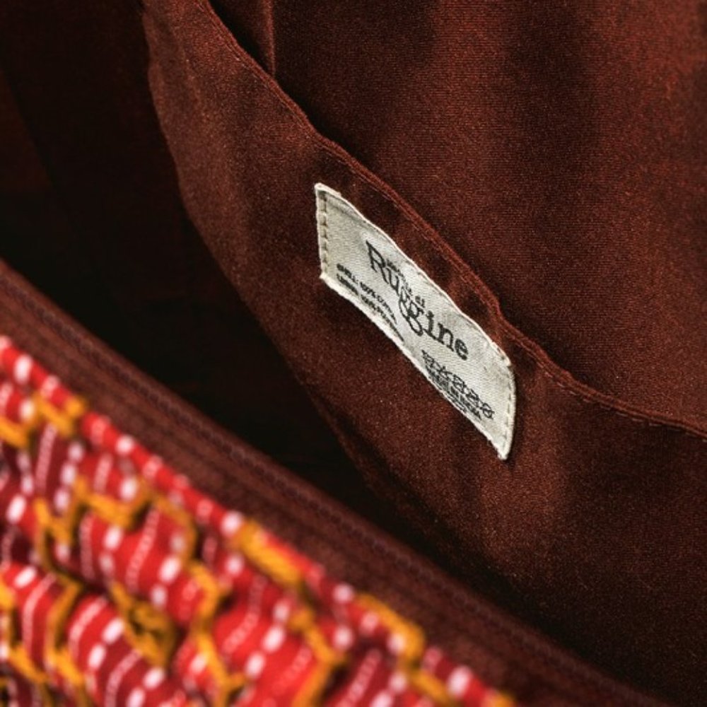 Boho Chic - Hand Stitched Patchwork Shoulder Bag - Fully Lined - Bohemian Style - Picture 7 of 12